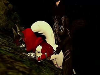 little red riding woof explores wild forest fantasies with a twist