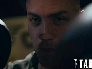 Bratty hollywood actress casey calvert loses sex bet with stuntman