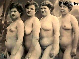 哇！复古女同潜入毛茸茸的阴户狂欢！