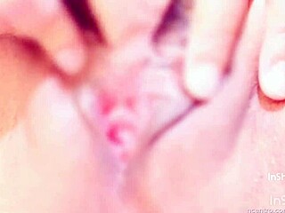 asian japanese girl masturbates clit in bdsm massage