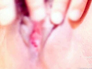 asian japanese girl masturbates clit in bdsm massage