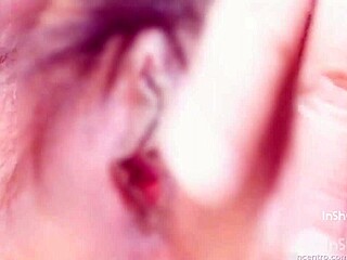 asian japanese girl masturbates clit in bdsm massage