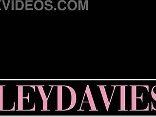 Hayley Davies in hardcore action with oiled up ass