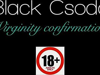 Black Csoda Cast and Masturbates on Camera