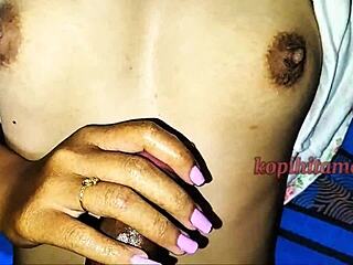 Viral Asian Video: Cumshot on Niece's Small Natural Tits in Homemade Scene