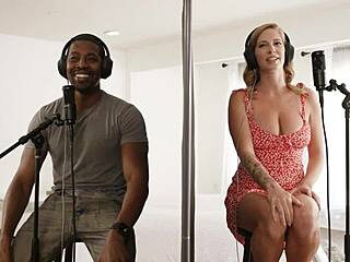 Tall Annie King rides Isiah Maxwell's thick shaft hard