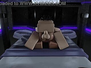 I fucked my sub in my private Roblox condo