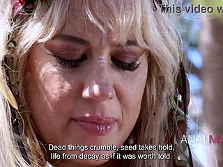 jessica ryan pounds mother-in-law's ass in taboo outdoor anal