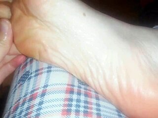 Nicoletta's Bare Feet After Walking All Day