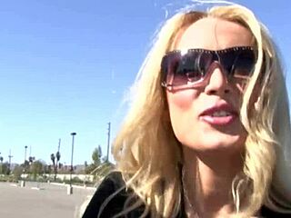 diana doll, blonde babe, struggles with giant cock in intense session