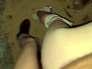 Skinny 18yo Screws Foreign Teacher in Public on Florida Beach