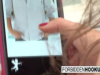 food delivery turns into wild step-siblings banging session