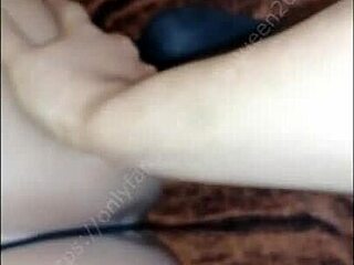 Mikaela psychology student enjoys finger insertion