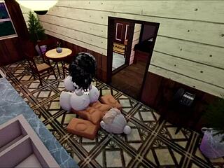 Wife cooks dinner, so I give her my big cock 😏