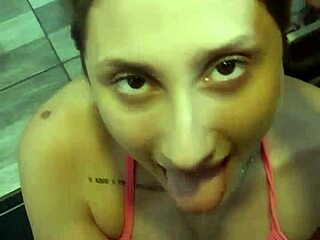 Sadira Hotwife Blows Big Cock In Erotikaxxx Bathroom Trailer