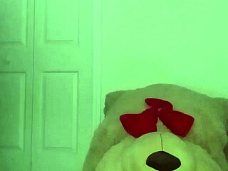 Stretching Turns Wild with Scorpio Spider Moves and Toy Bear Play