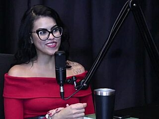 Latina Caroleta Roots Dominates in Sheer Red
