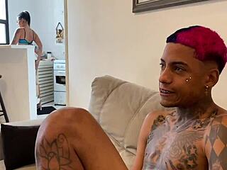 Man, Amanda Souza invited me over, fulfilling a young guy's dream by letting me take her fully, even anal!