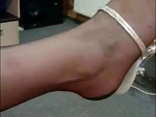 Check out Nylonfotze 4 in hot homemade stockings action with German flair
