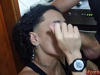 My son-in-law fucked me hard while my girlfriend was away