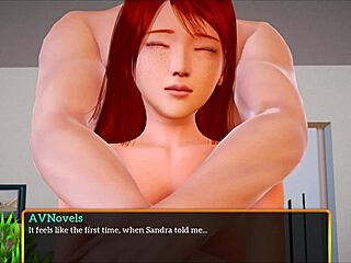 My new family features erotic scenes with redhead and monster cock fucking