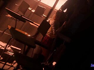 Asuka Kazama in a Threesome Adventure