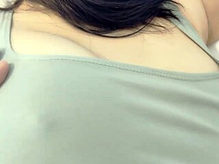 Top-notch body with round tender big tits and overflowing pussy getting pounded hard