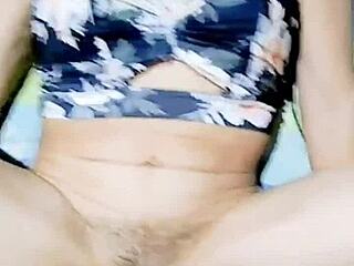 Milf Complains While Young Guy Pounds Her Hard at Home