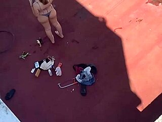 Wanna watch neighbors sunbathing on the terrace?