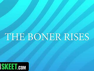 Shocked stepdaughters discover stepdads hard boner