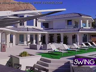 Mature Swingers Arrive At Swing House For Nerve-Free Blowjob And Oral Fun