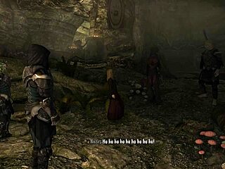 Nonkh plays Skyrim with a unique friend