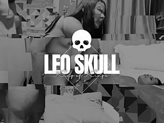 young guy convinces maid to give pussy deliciously. filling her with cum in doggystyle and anal action.