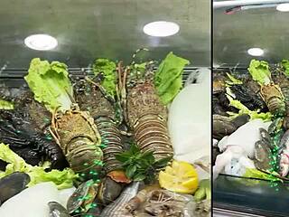 Skinny Girlfriend Picked Up In Restaurant, Big Ass Babe Leads To Hotel Creampie