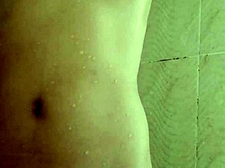 College girl masturbates in shower.