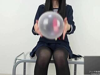 Balloon Fetish Explodes!