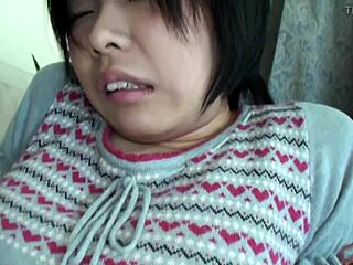 Asian japanese beauty delivers exquisite blowjob leading to intense ecstasy for Nao 2