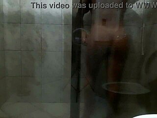 Latina Couple Engages in Bathroom Sex with Big Ass and Dick