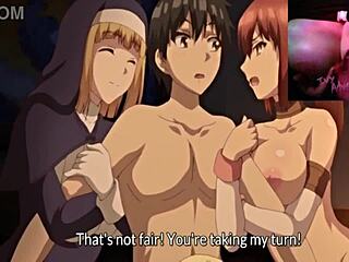 Lucky guy summoned to bang three hotties in isekai harem with a massive shaft!