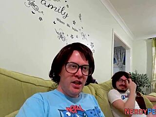 I tricked a british newbie into her first blowjob and facial.