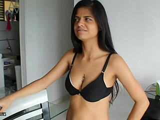 Wow! Hot Stepsister Drips with Extreme Creampie in Full Spanish Story!
