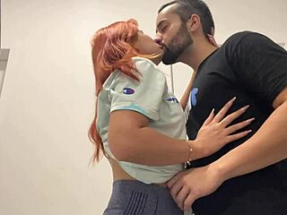 Leaked video shows young girlfriend from RS having a quickie in school bathroom with wet tight pussy action.