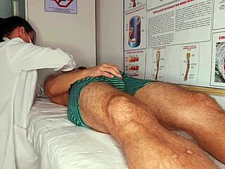 got hard in front of the nurse today, oops