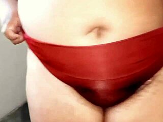 bbw wife with big ass tries thong from neighbor eater