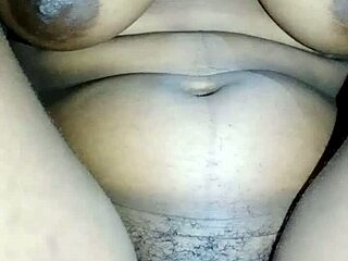 Sexy lady flaunts small tits and tight pussy