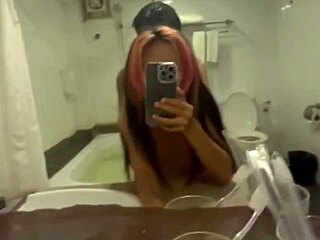 Myanmar Couple's Steamy Bathroom Creampie Session