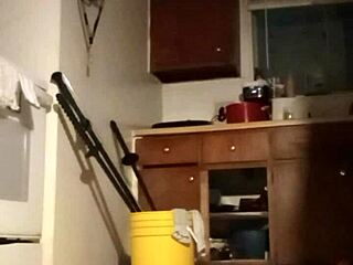 Amateur Workout Session With Music