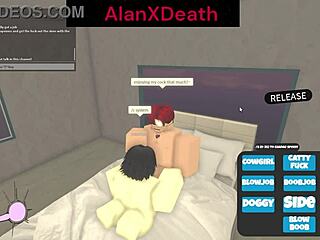 She Sucked Me Hard Until Admin Ruined It on Roblox. What a Mess!