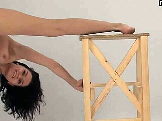 sexiest babe with hot legs spreads wide just for you tonight
