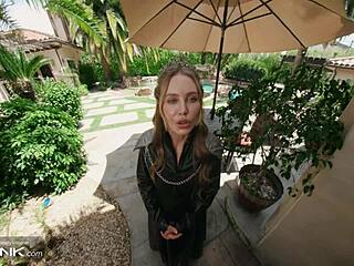VR Conk Sexy Cersei Lannister Bangs Hard in Game of Thrones Cosplay